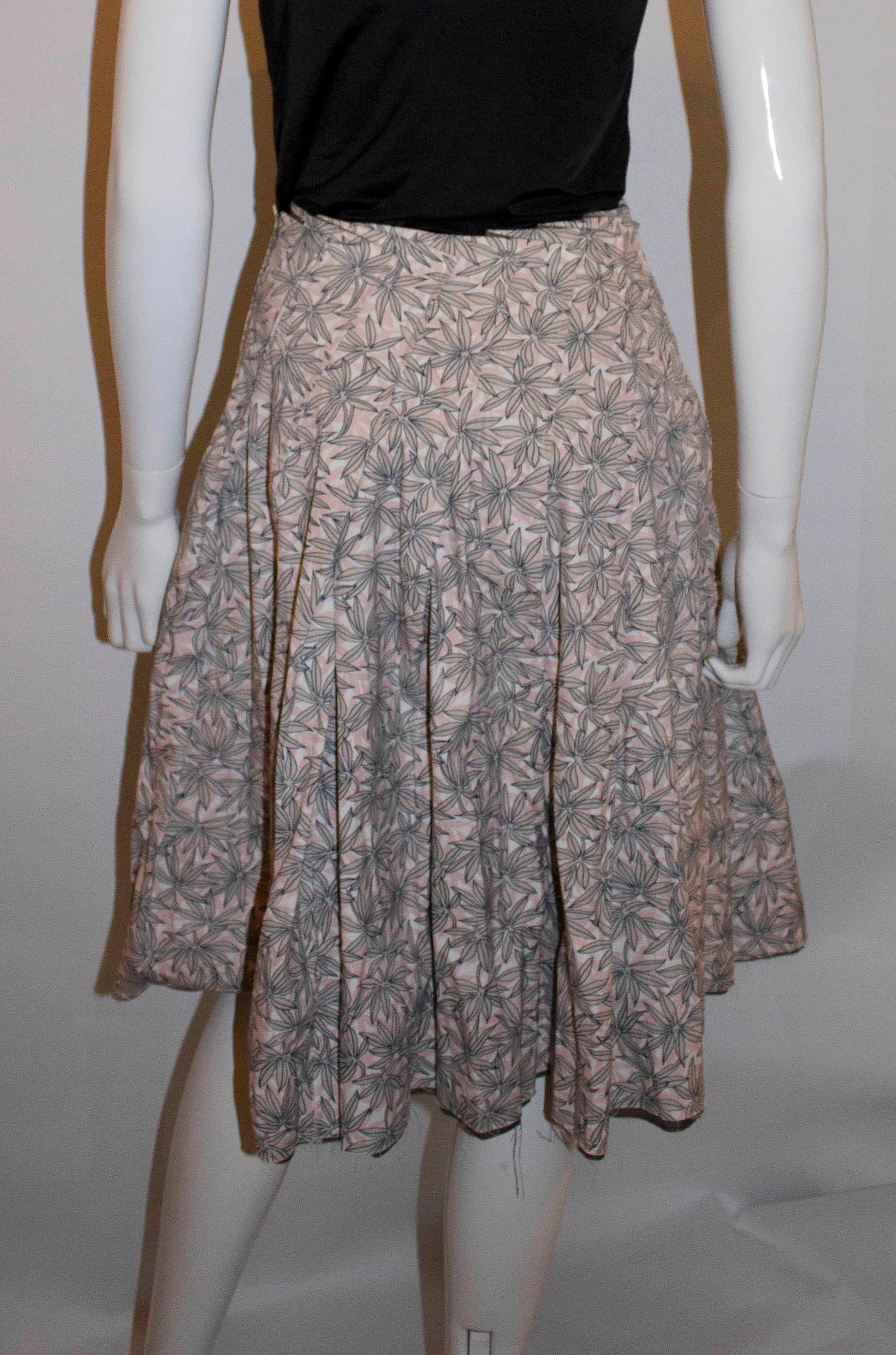 Gray Marni Cotton Skirt For Sale