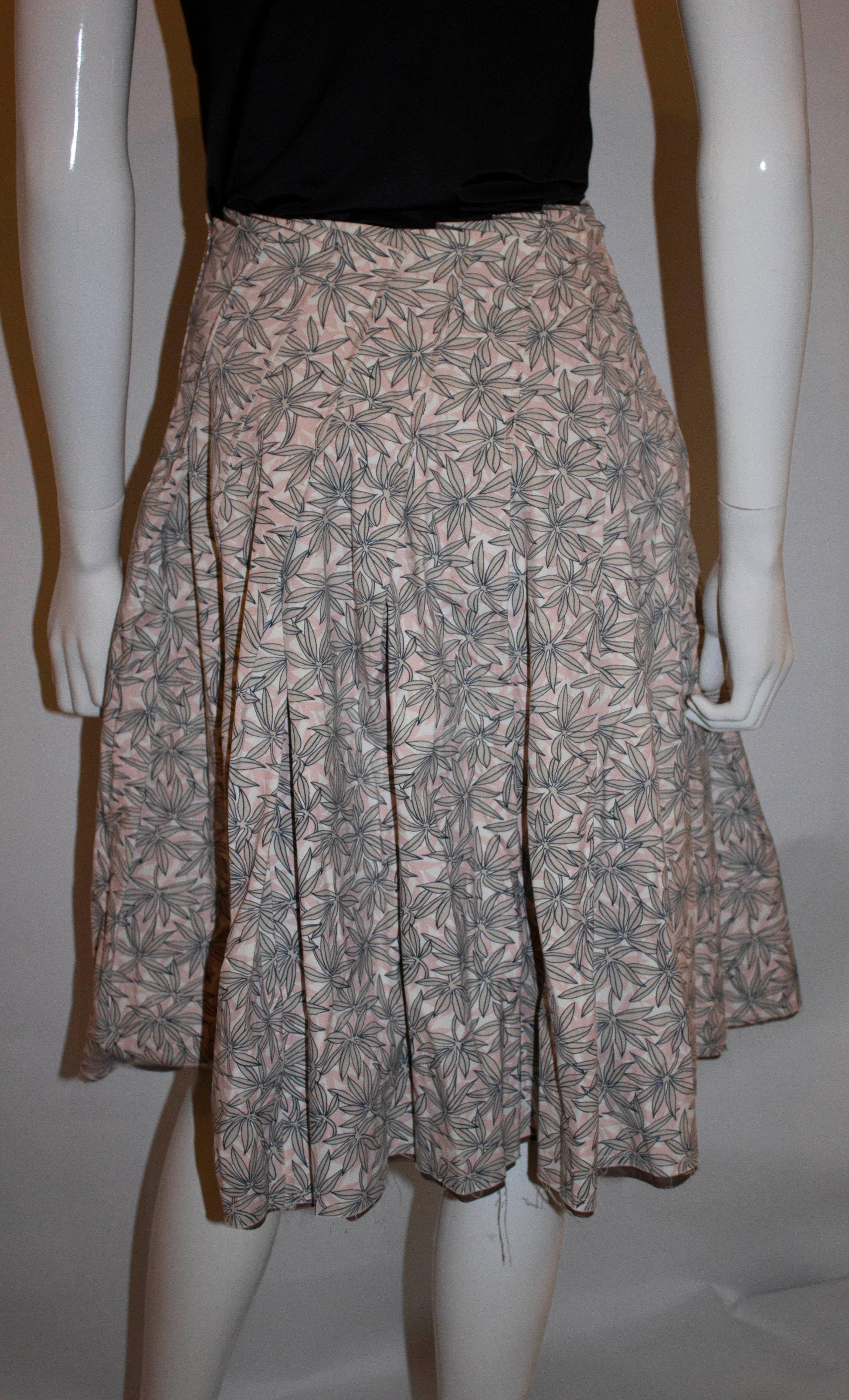 Marni Cotton Skirt In Good Condition For Sale In London, GB