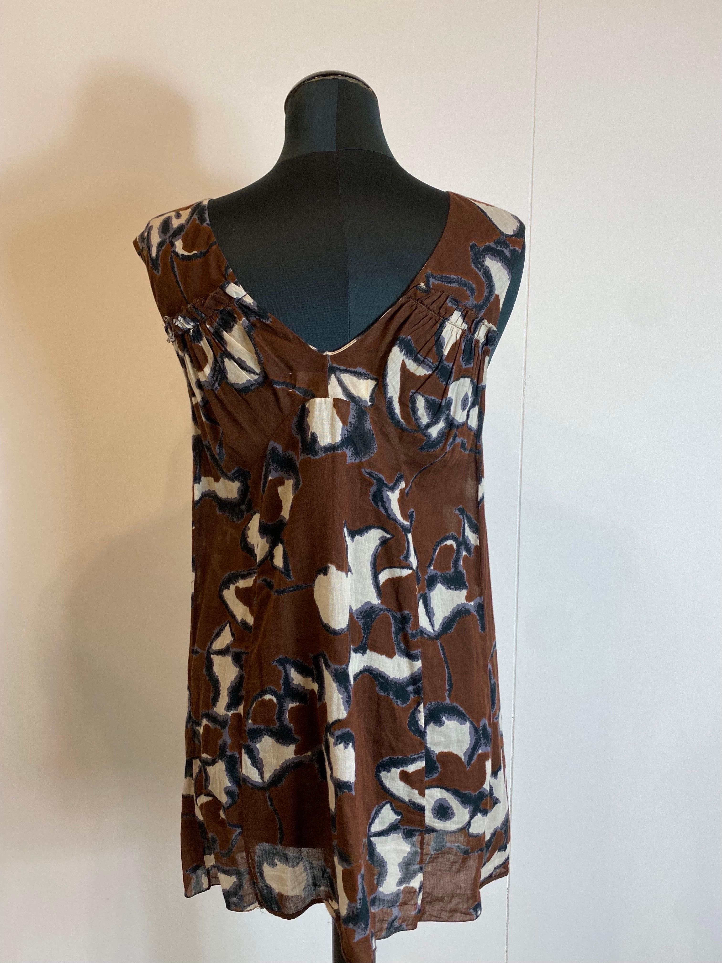 Nero Top in cotone Marni in vendita