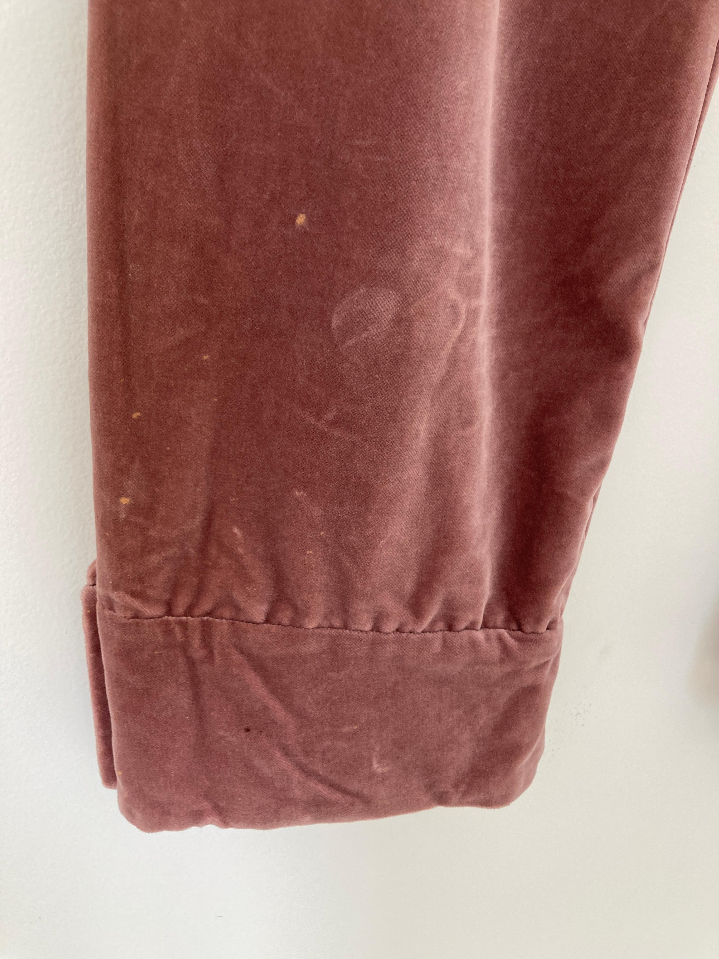 MARNI Cotton Velvet Cropped Pants For Sale 2