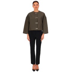 Marni Cropped Cotton Boxy Utility Jacket