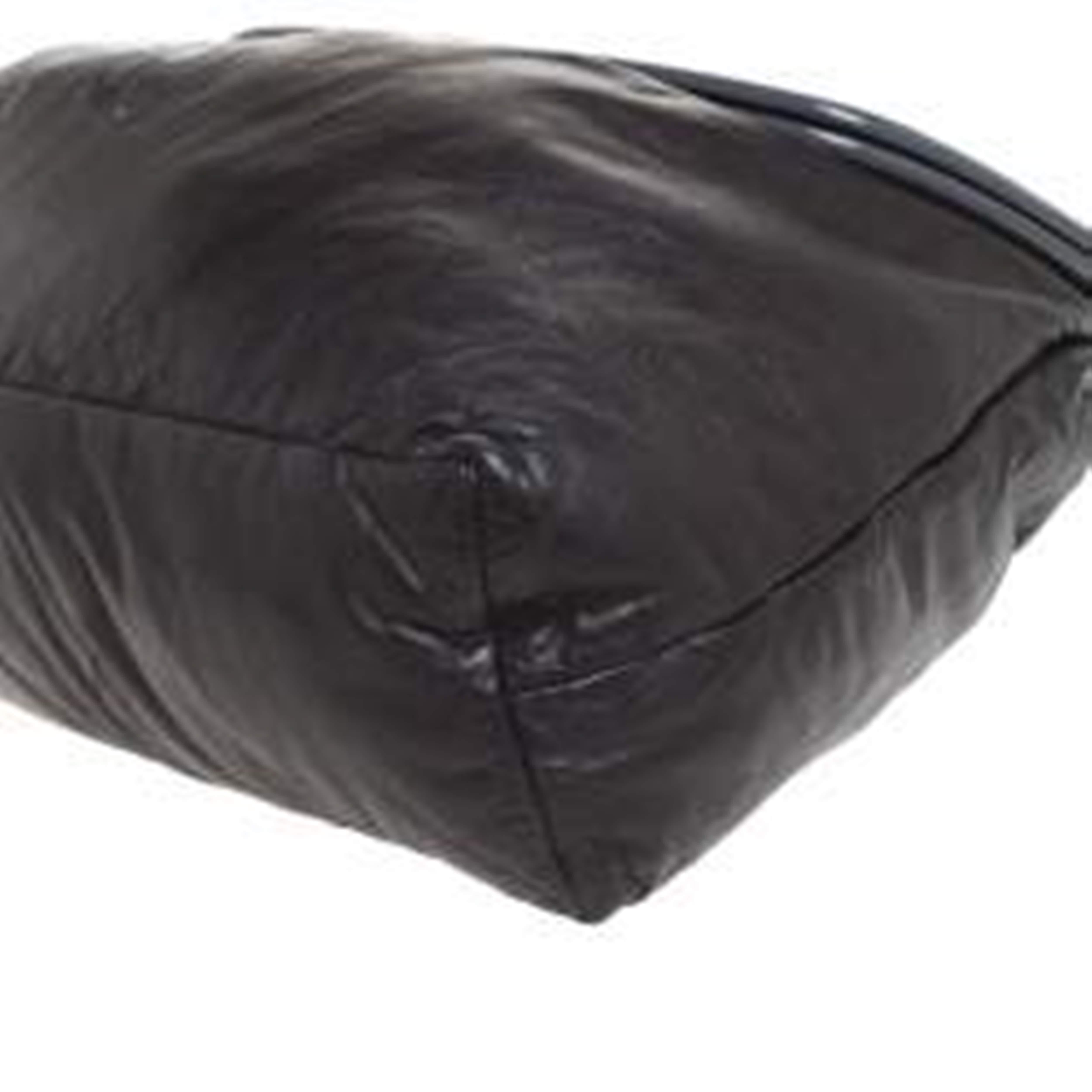 Women's Marni Dark Grey Soft Leather Frame Flap Shoulder Bag For Sale