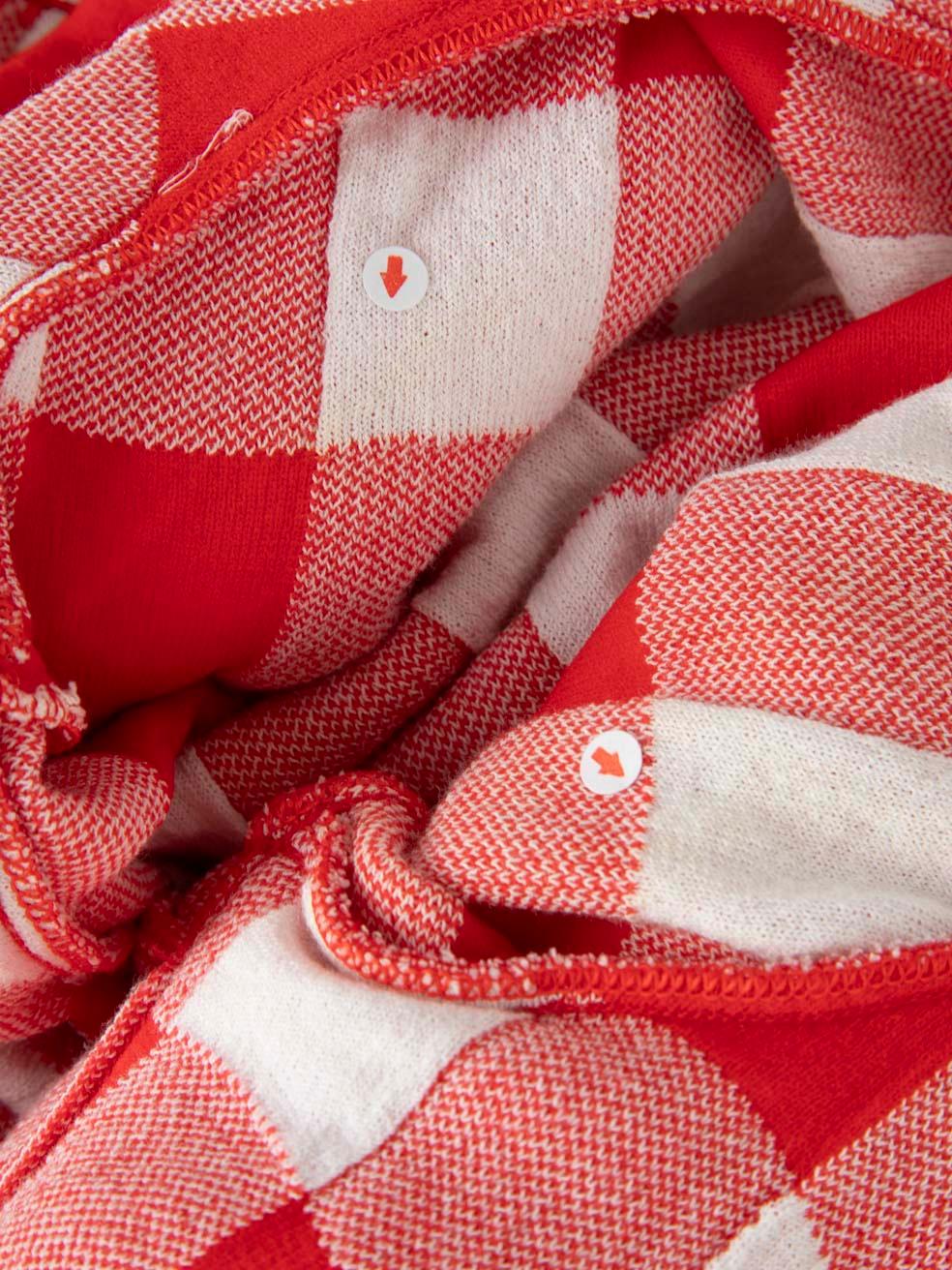Cardigan à motif vichy à double rabat Marni Taille M Bon état - En vente à London, GB