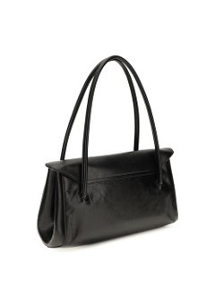 Marni East West Shoulder Bag — Black