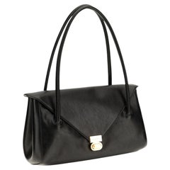 Marni East West Shoulder Bag — Black