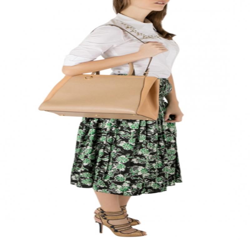 Marni - Gonna midi a pieghe in seta con stampa floreale verde felce S in vendita 2
