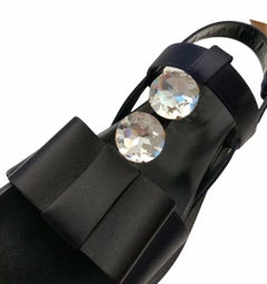 Marni Fussbett Crystal Embellished Sandals