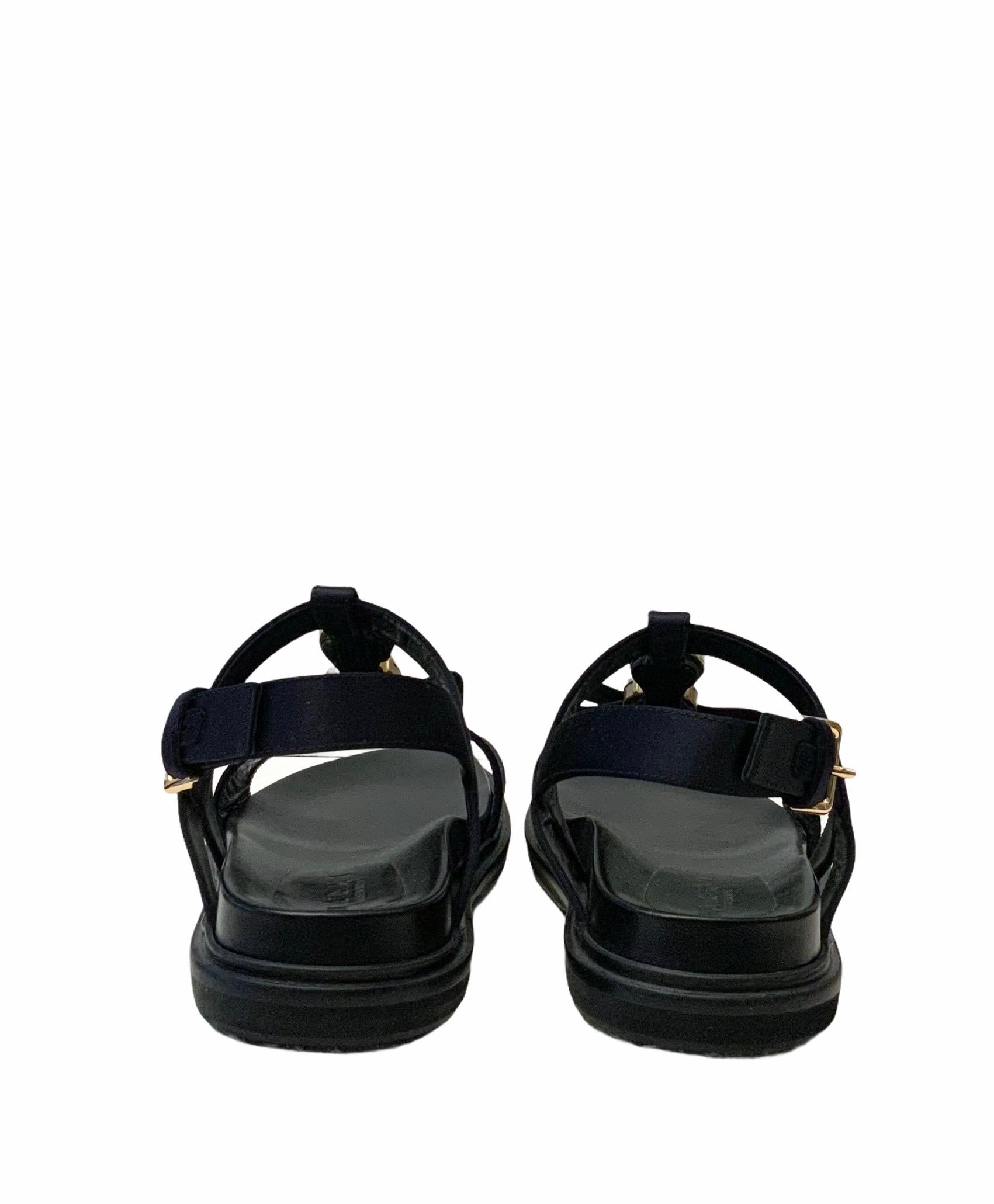 De las mujeres Marni Fussbett Sandalias Adornadas con Cristales