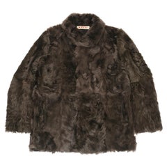 Marni Goat Fur Coat