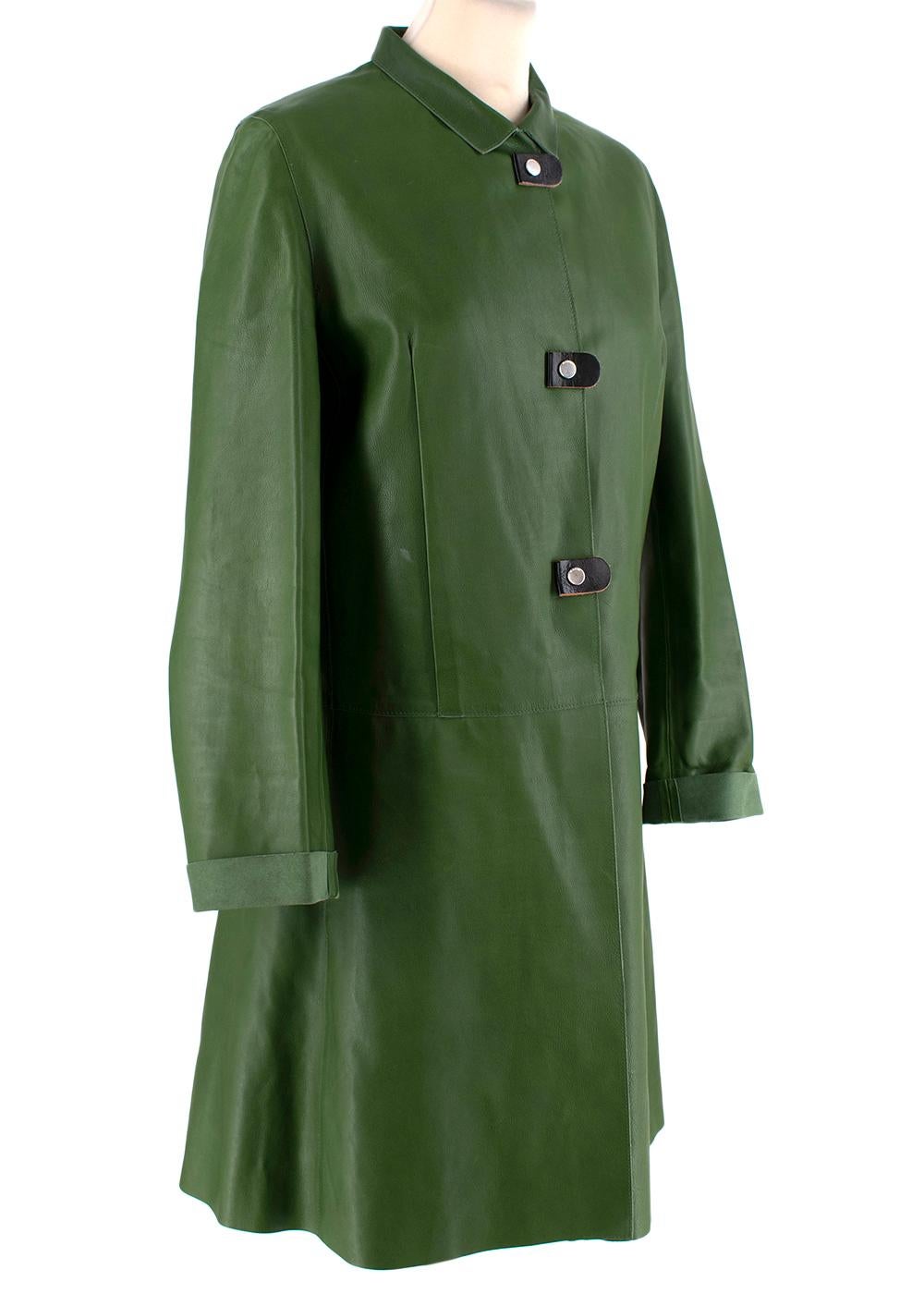 marni green coat