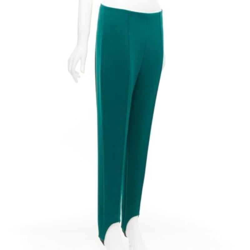Vert MARNI Pantalon jodphur vert à plis avant étriers IT38 XS en vente