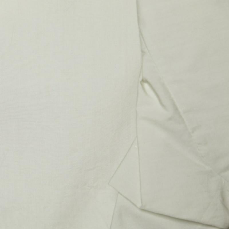 Marni Graues ärmelloses Top aus Baumwolle mit Knotendetails S im Angebot 2