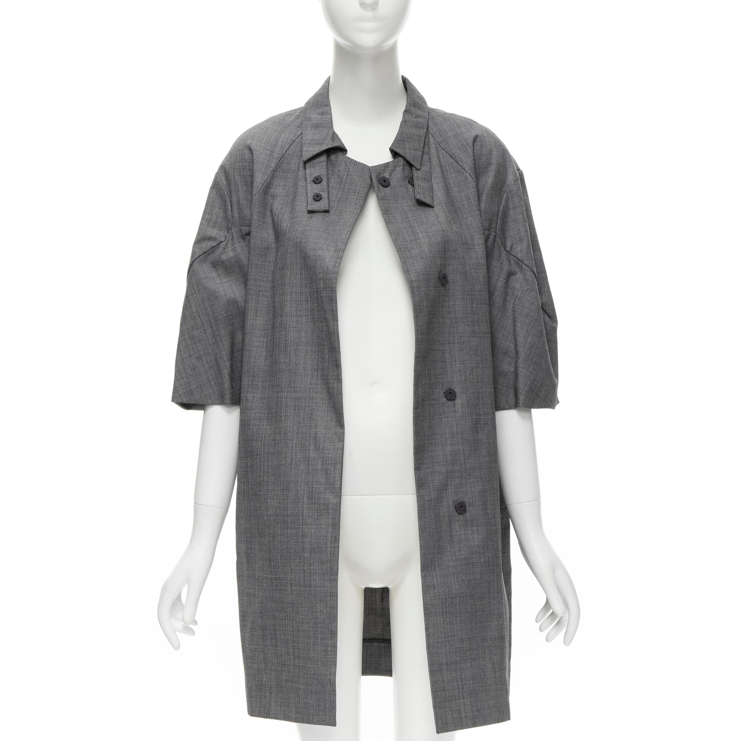 grey cocoon coat uk