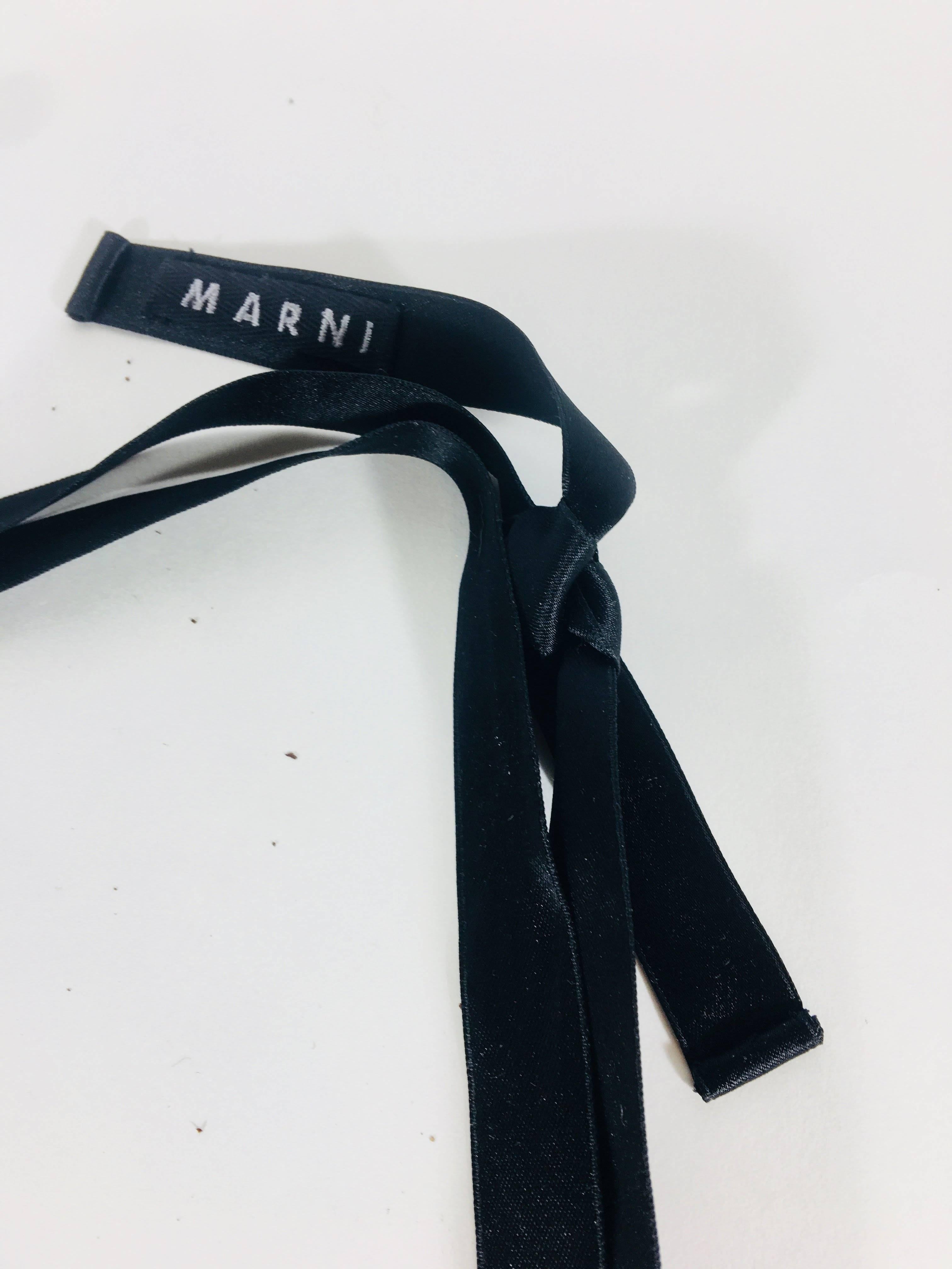 marni horn necklace