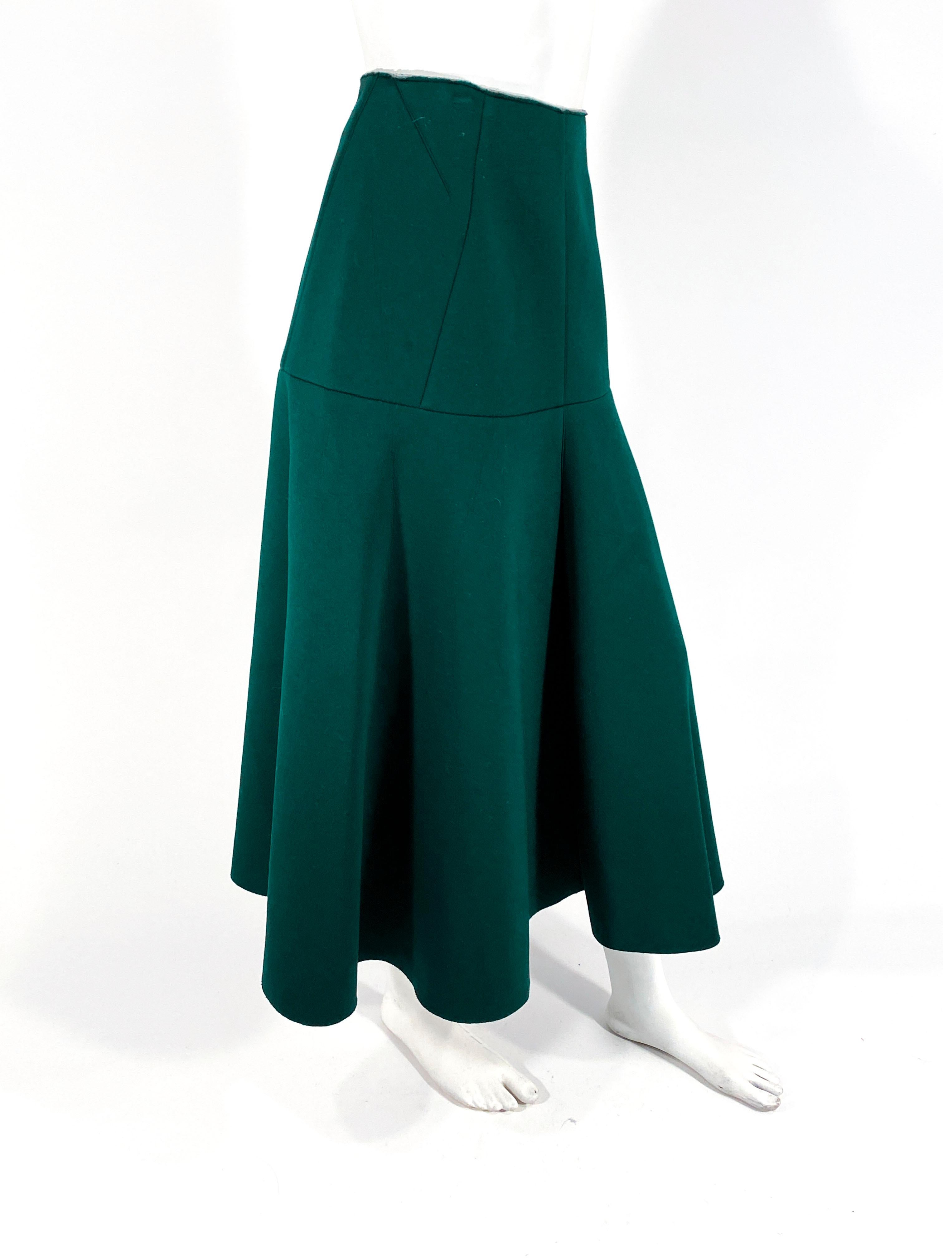 hunter green skirts