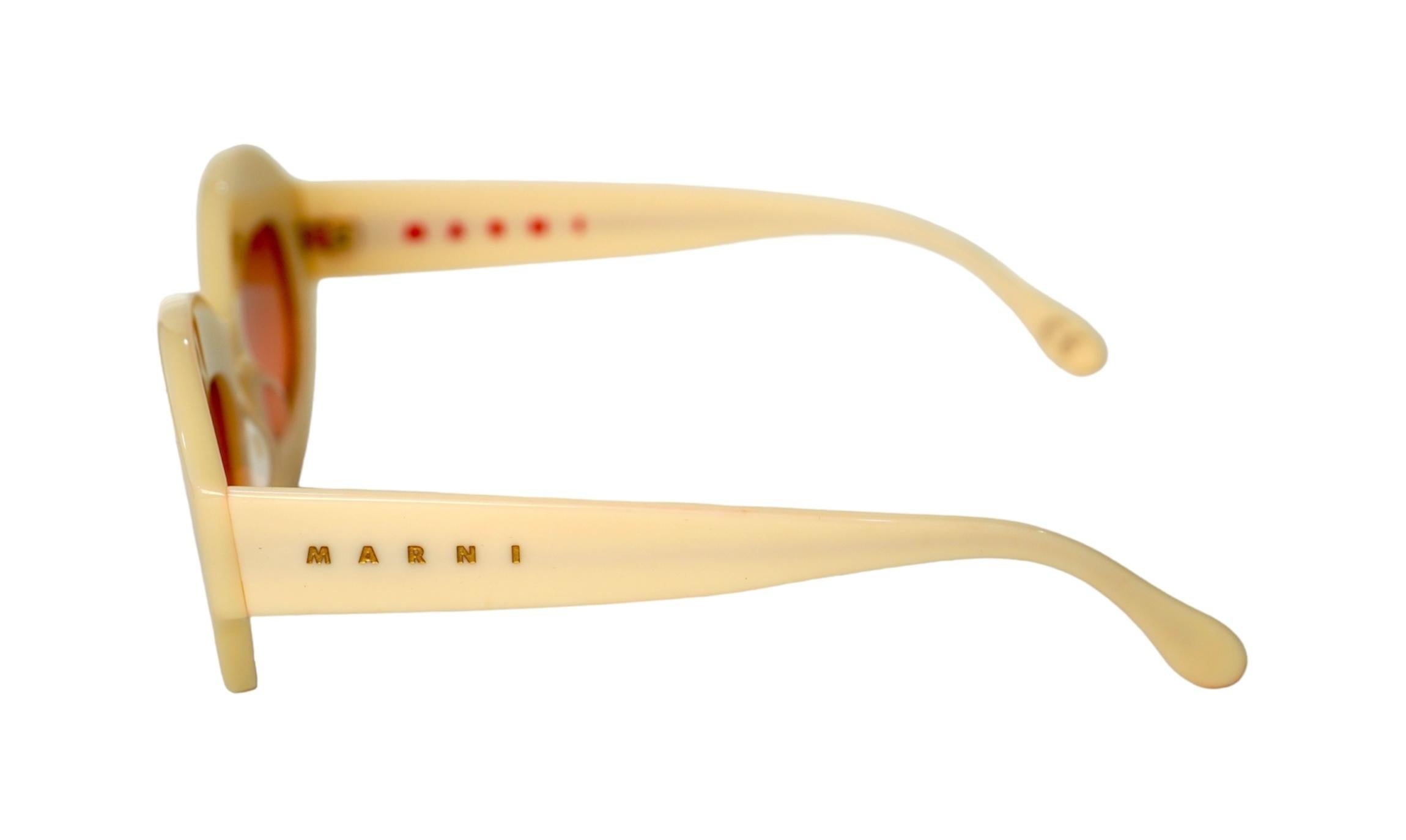 Marni Ik Kil Cenote Tinted Sunglasses For Sale 1