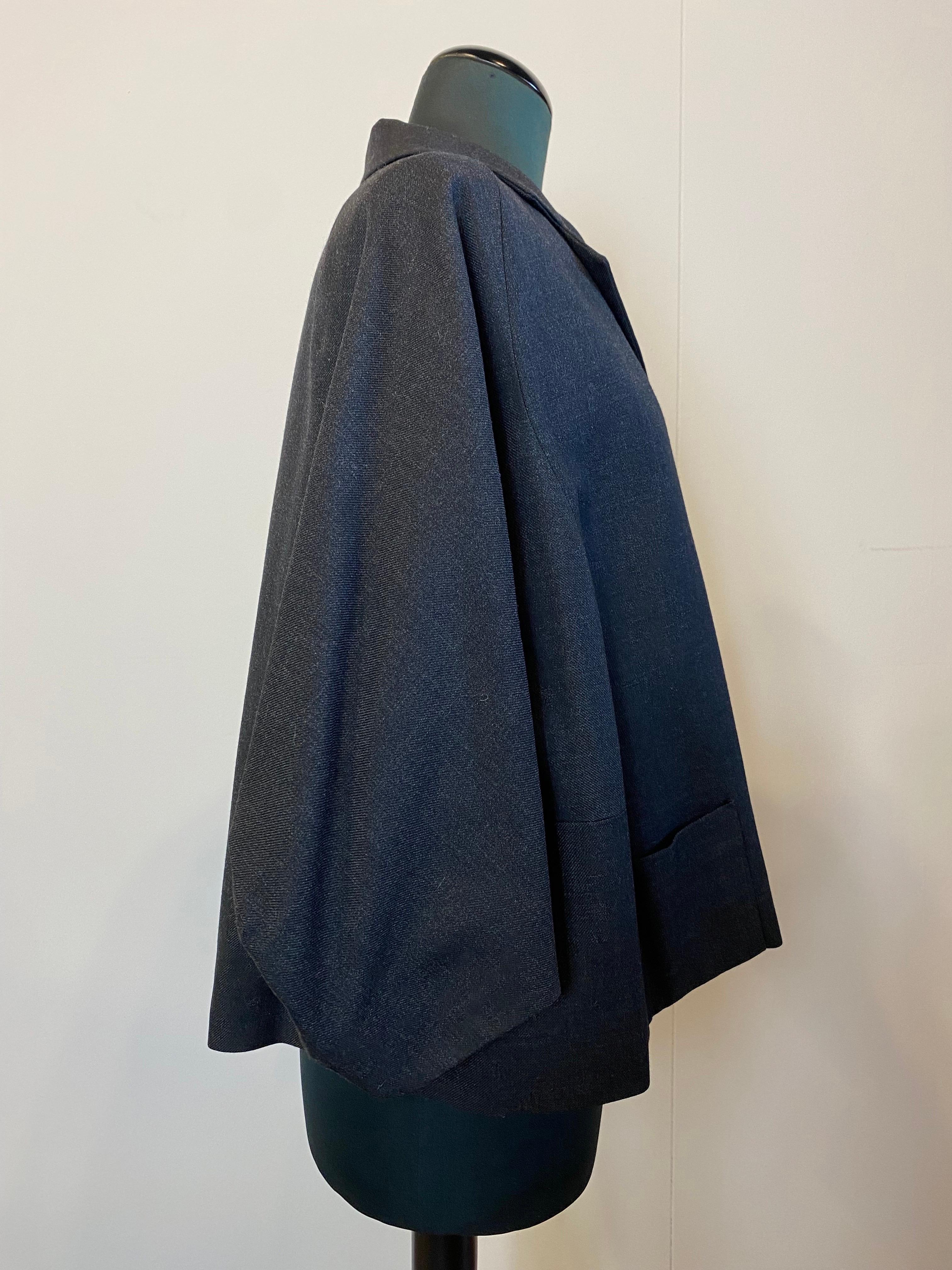Nero Giacca Marni in lana grigia in vendita