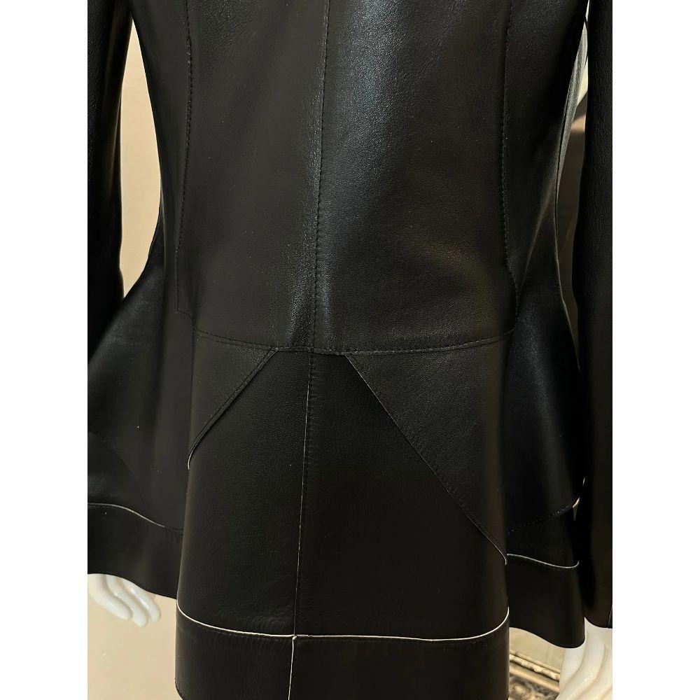 Marni Lambskin Leather Jacket Size 38IT 1