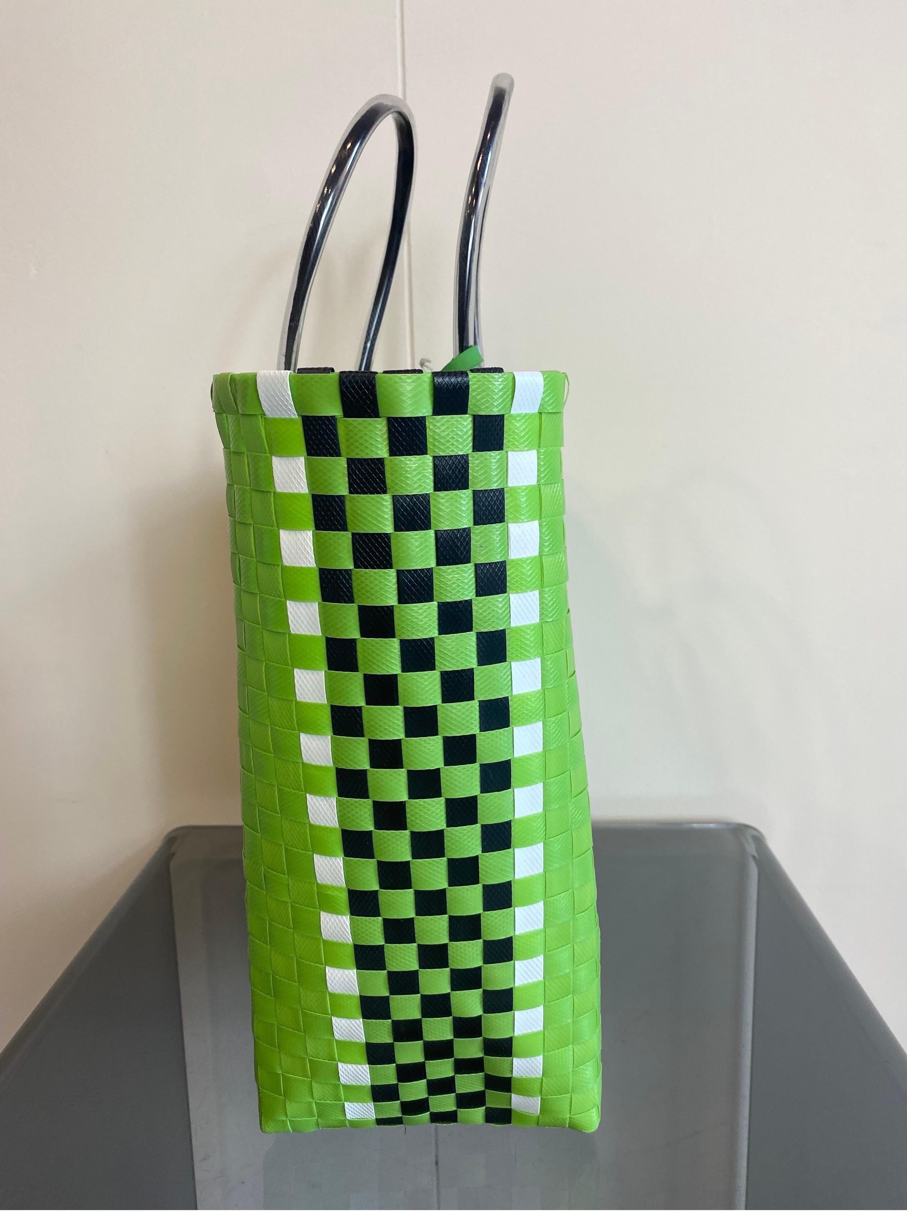 Green Marni market Tote green bag