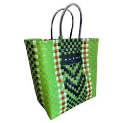 Borsa Marni market Tote verde