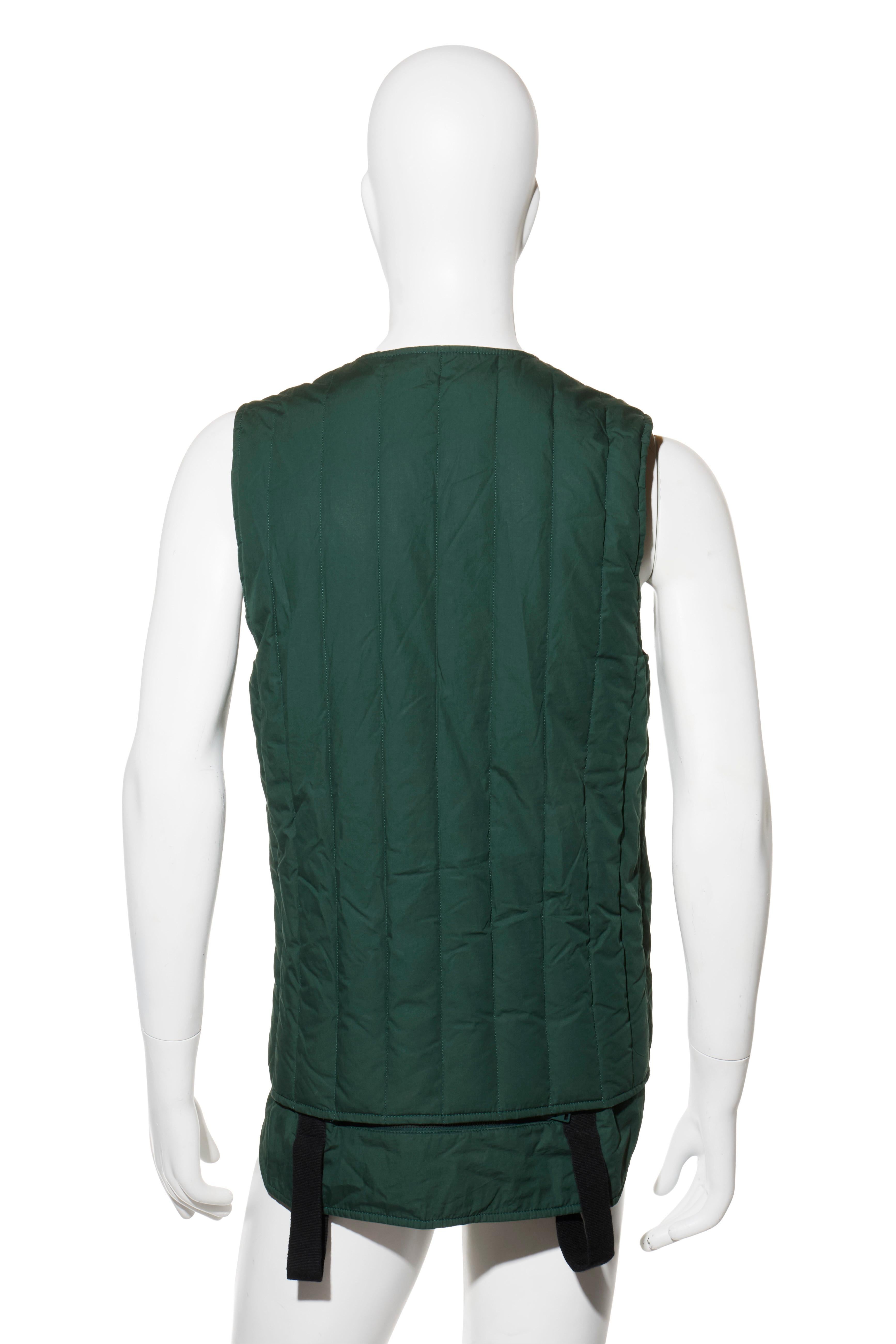 De los hombres Chaleco de plumón acolchado verde Marni Hombre Otoño/Invierno 2020, Talla IT 46 (US S/M) en venta