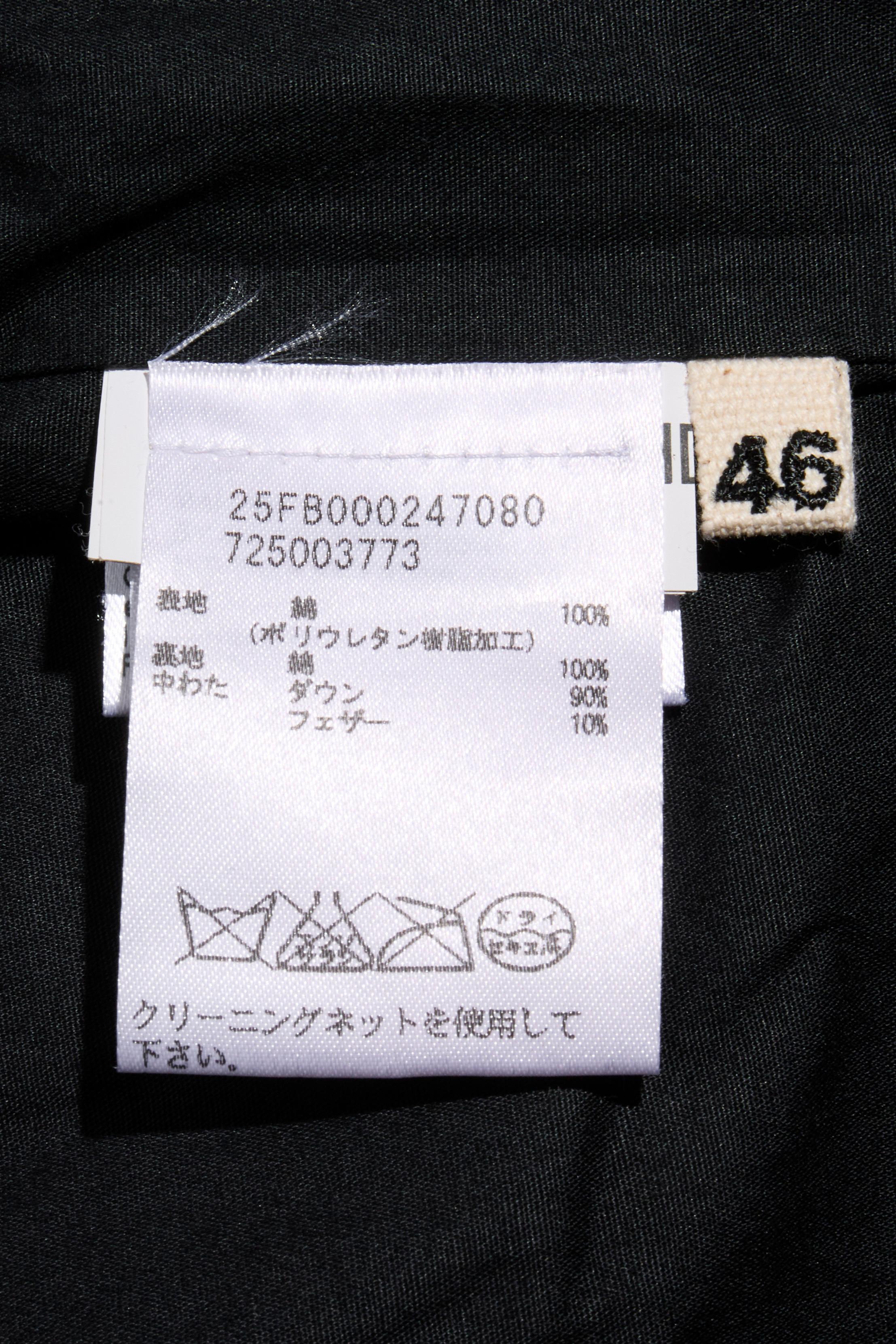 Chaleco de plumón acolchado verde Marni Hombre Otoño/Invierno 2020, Talla IT 46 (US S/M) en venta 3