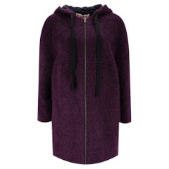 Marni Mohair & Virgin Wool Hooded Coat