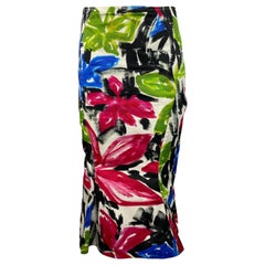 Marni Falda Midi Multicolor, Talla 42