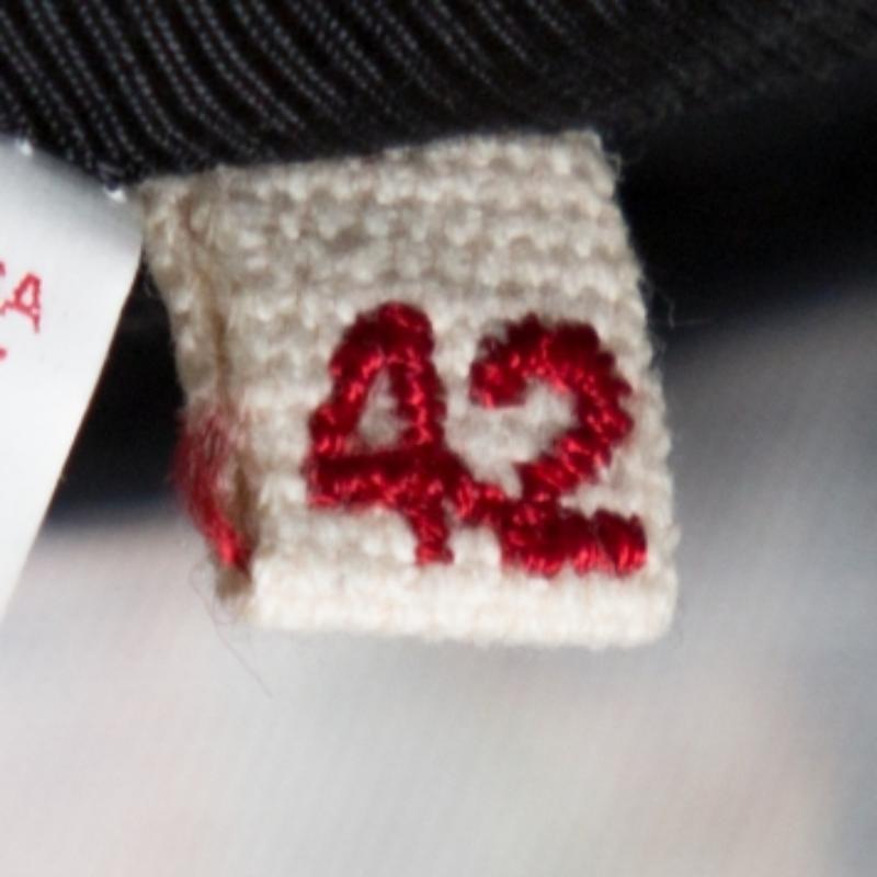 Marni Mehrfarbig Abstrakt Bedruckt Wollmischung Schößchen Detail Ärmelloses Top M im Angebot 1