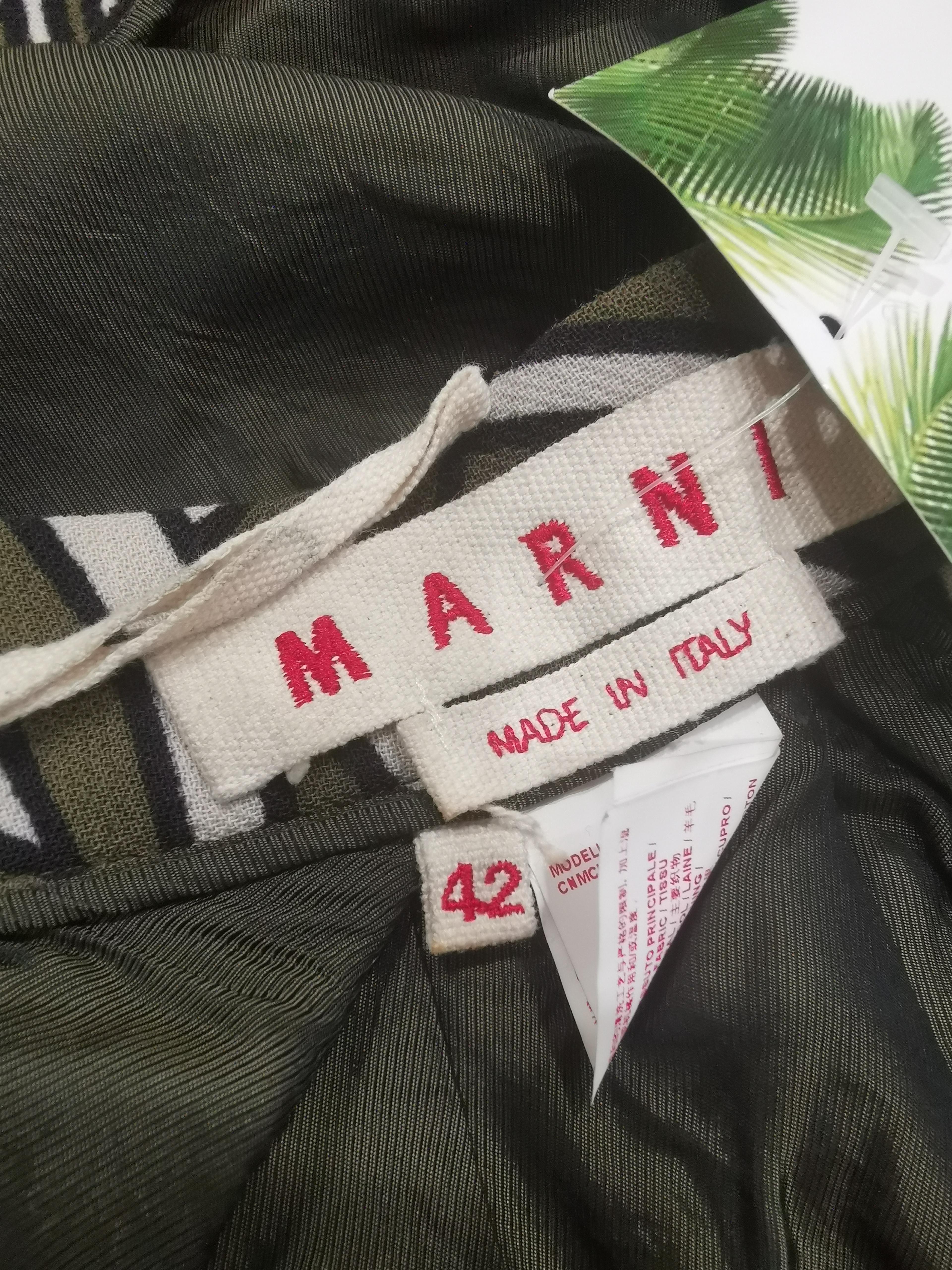Noir Marni - Mini-jupe multicolore en vente