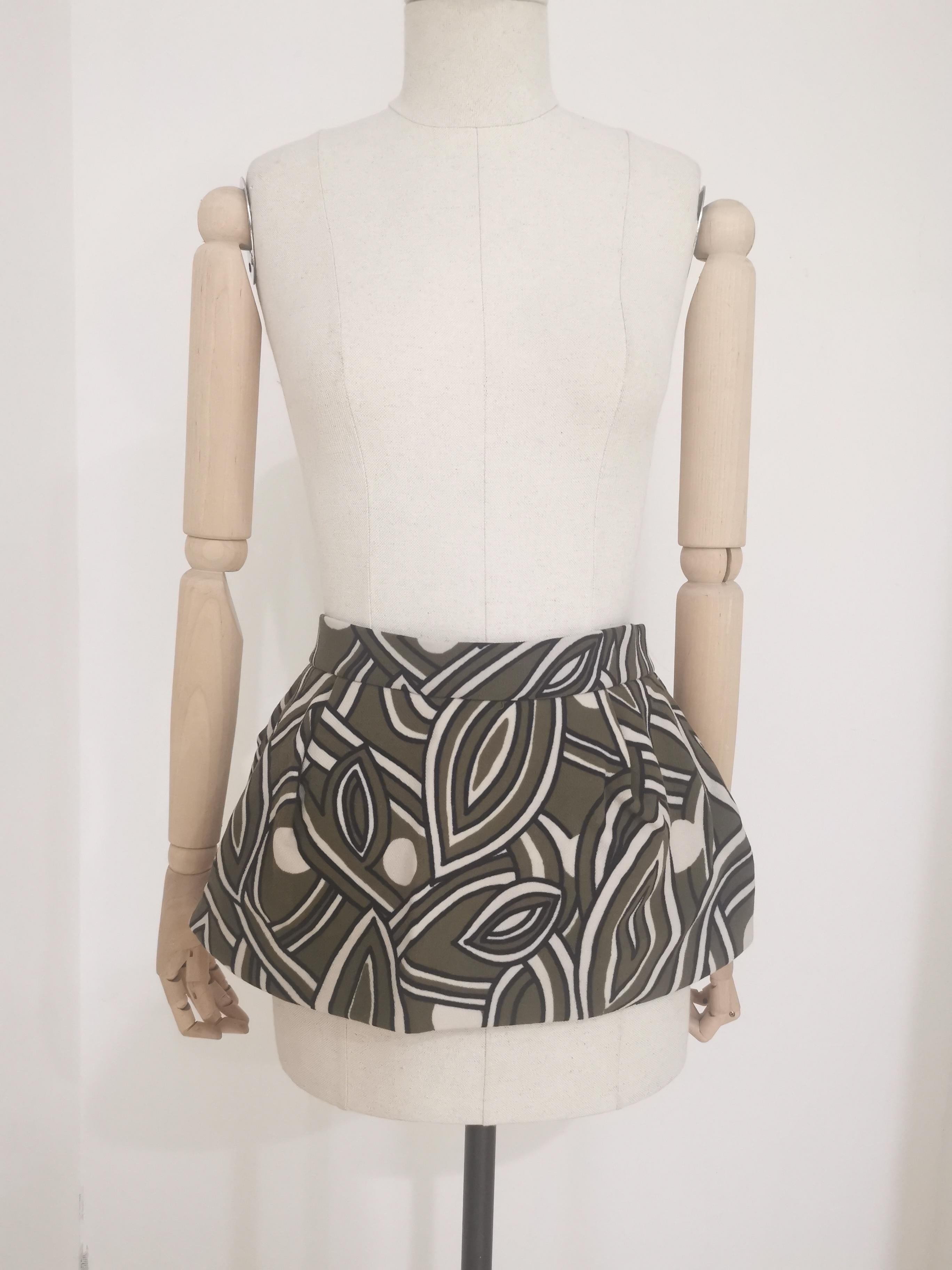 Marni multicoloured mini skirt In Excellent Condition For Sale In Capri, IT