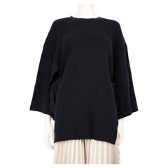 Marni Top bleu marine à ceinture, taille M