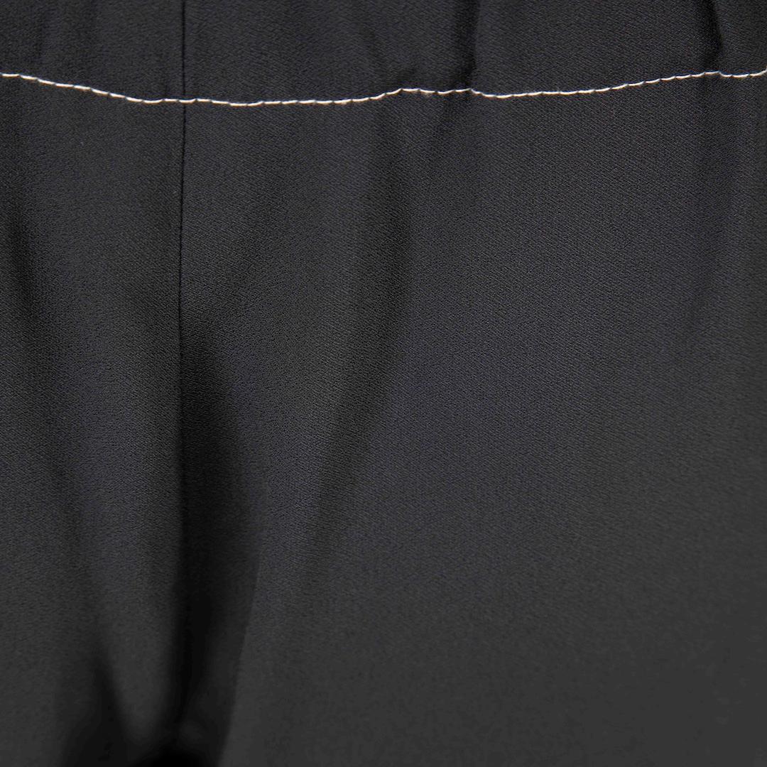Marni Navy Tapered Elasticated Waistband Trousers Size M im Zustand „Gut“ im Angebot in London, GB