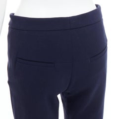 Marni, pantaloni a vita media a gamba larga in misto lana vergine, IT38 XS