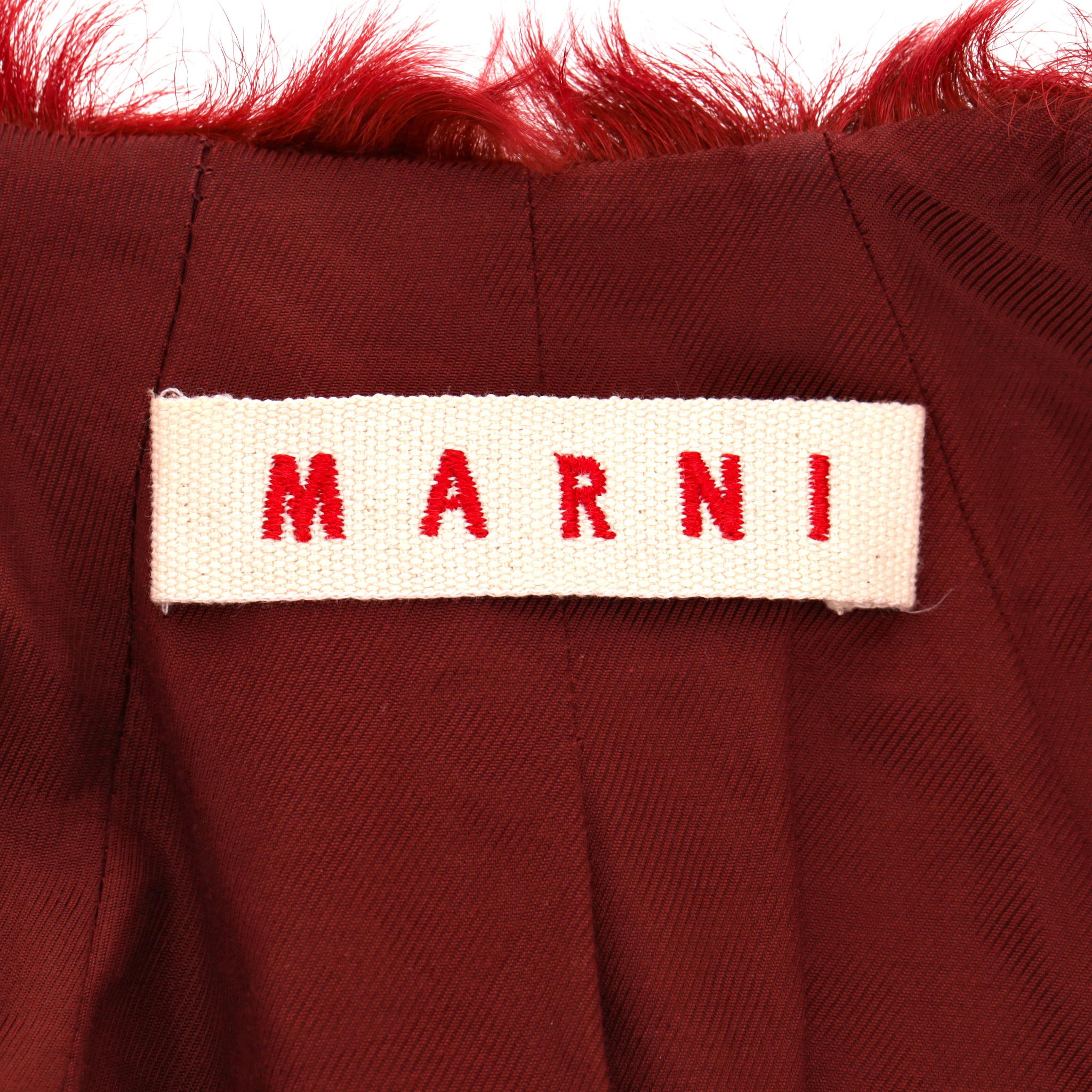 Women's Marni Persian Lambskin Jacket For Sale