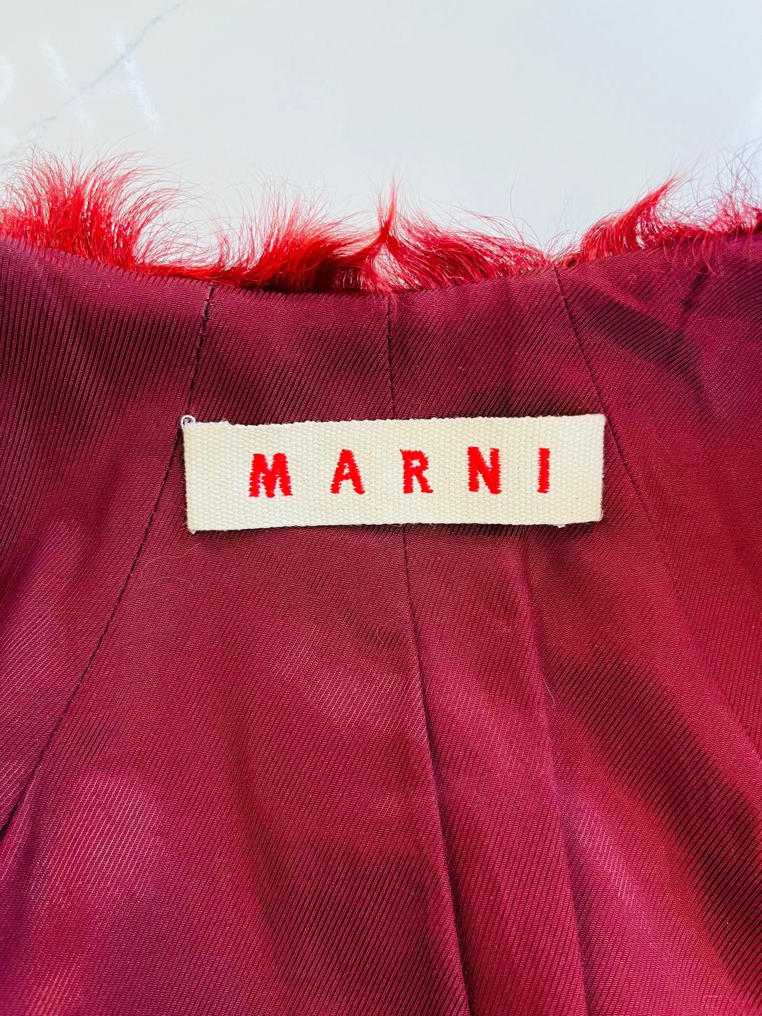 Marni Persian Lambskin Jacket For Sale 1