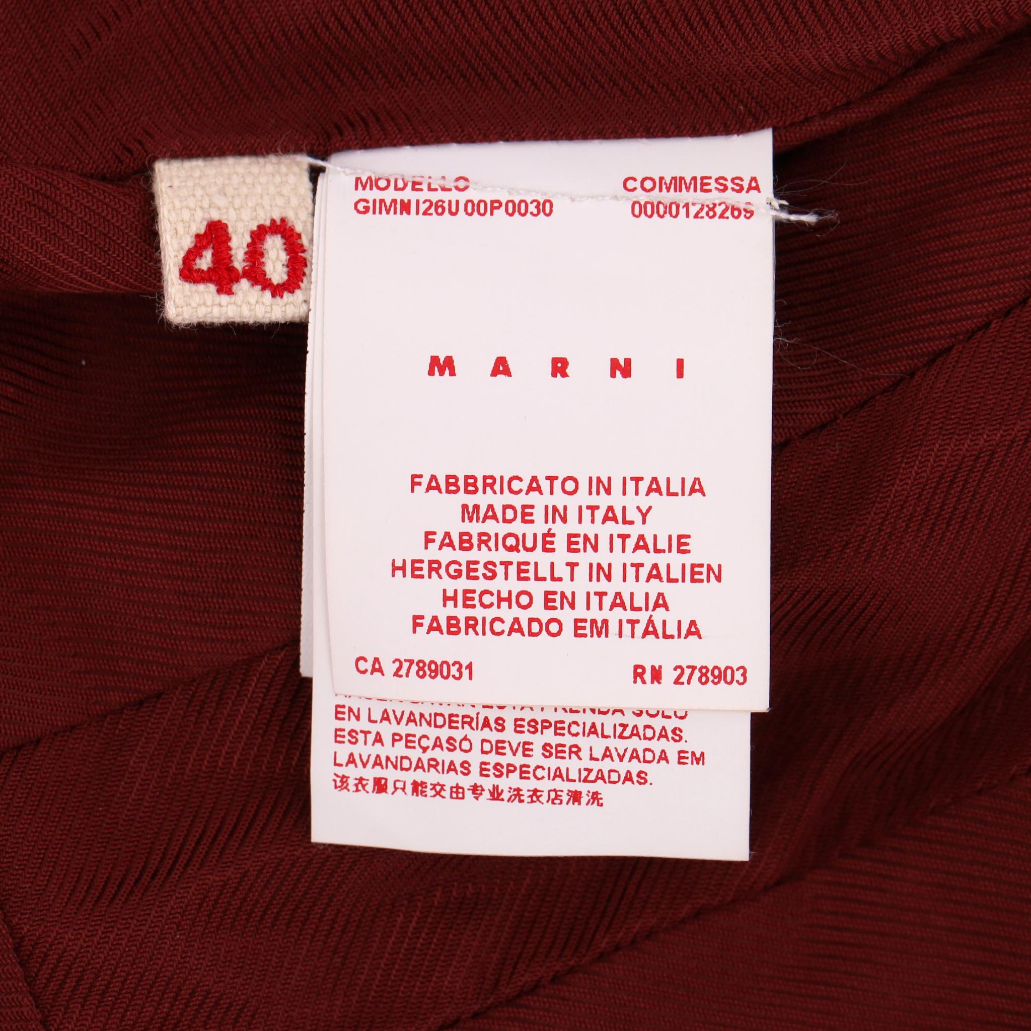 Marni Persian Lambskin Jacket For Sale 1