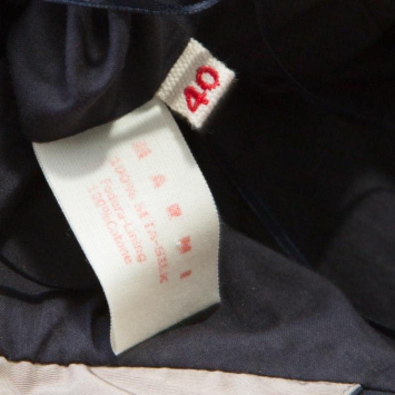 Marni Kieferngrünes Minikleid aus Seide mit tiefem Ausschnitt und Verzierungen S Damen im Angebot
