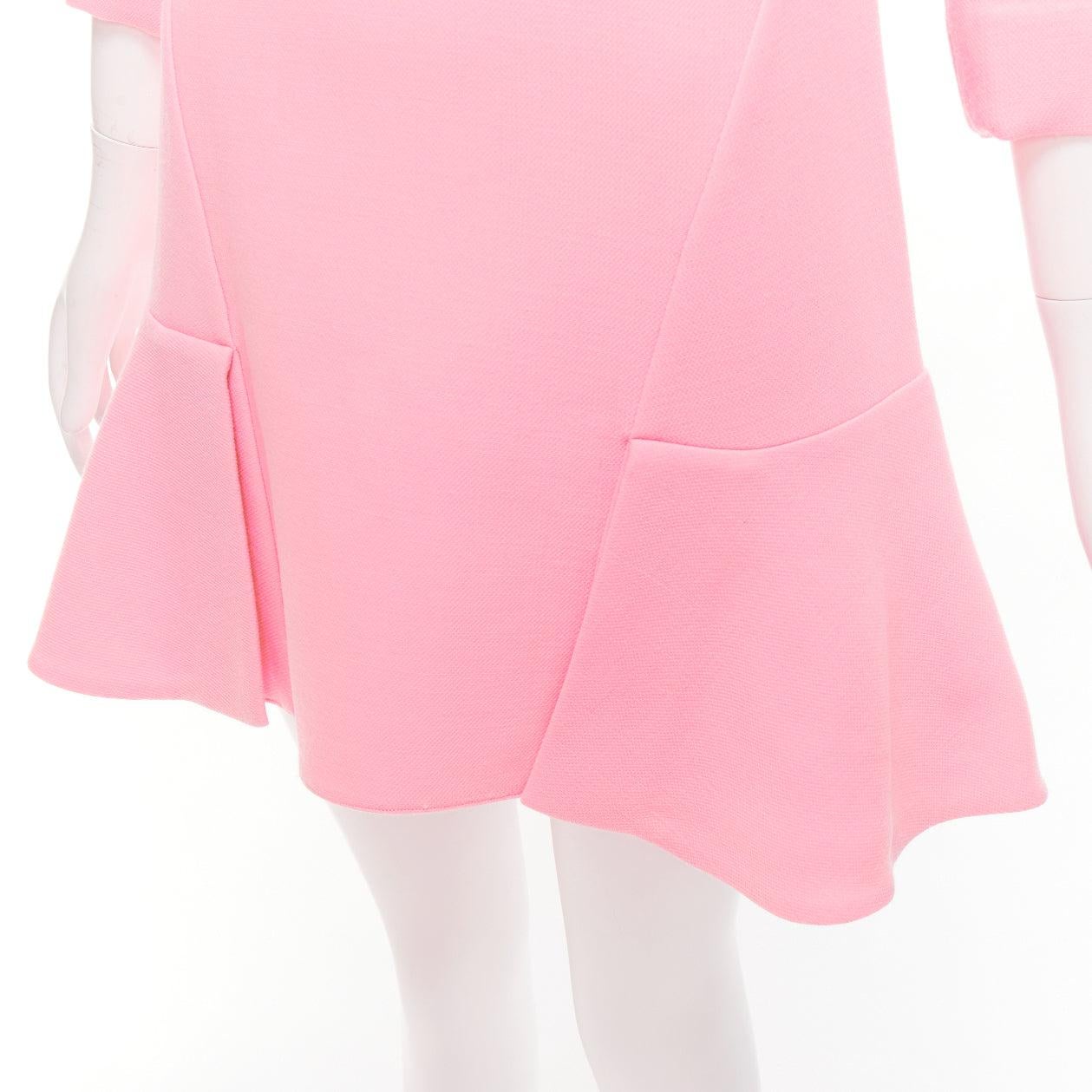 MARNI pink 100% virgin wool crepe panelled crop sleeve fit flare dress IT40 S
Reference: LACG/A00413
Brand: Marni
Material: Virgin Wool
Color: Pink
Pattern: Solid
Closure: Zip
Lining: Pink Silk
Extra Details: Back zip.
Made in: