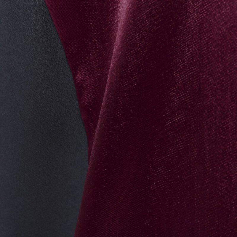 MARNI - Soie rose, noire et bleu marine  Robe surdimensionnée à surpiqûres en blocs de couleur IT 38 en vente 5
