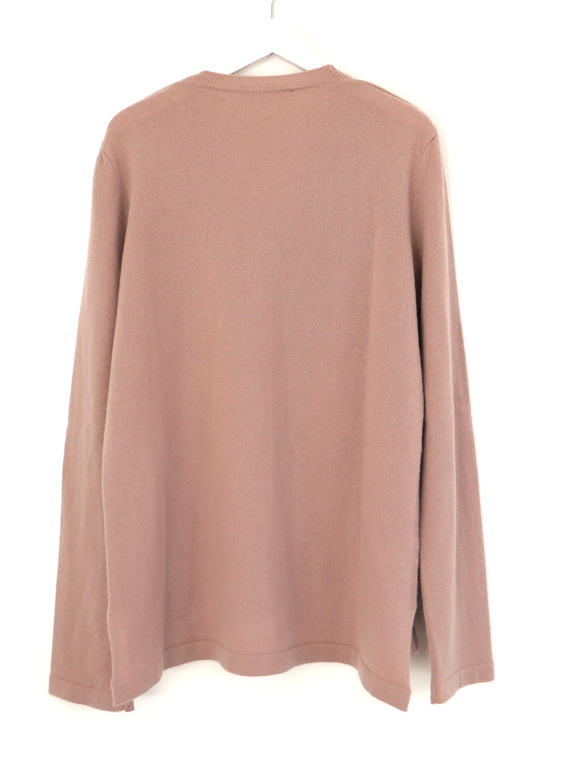 Cardigan en cachemire rose de Marni Excellent état - En vente à London, GB