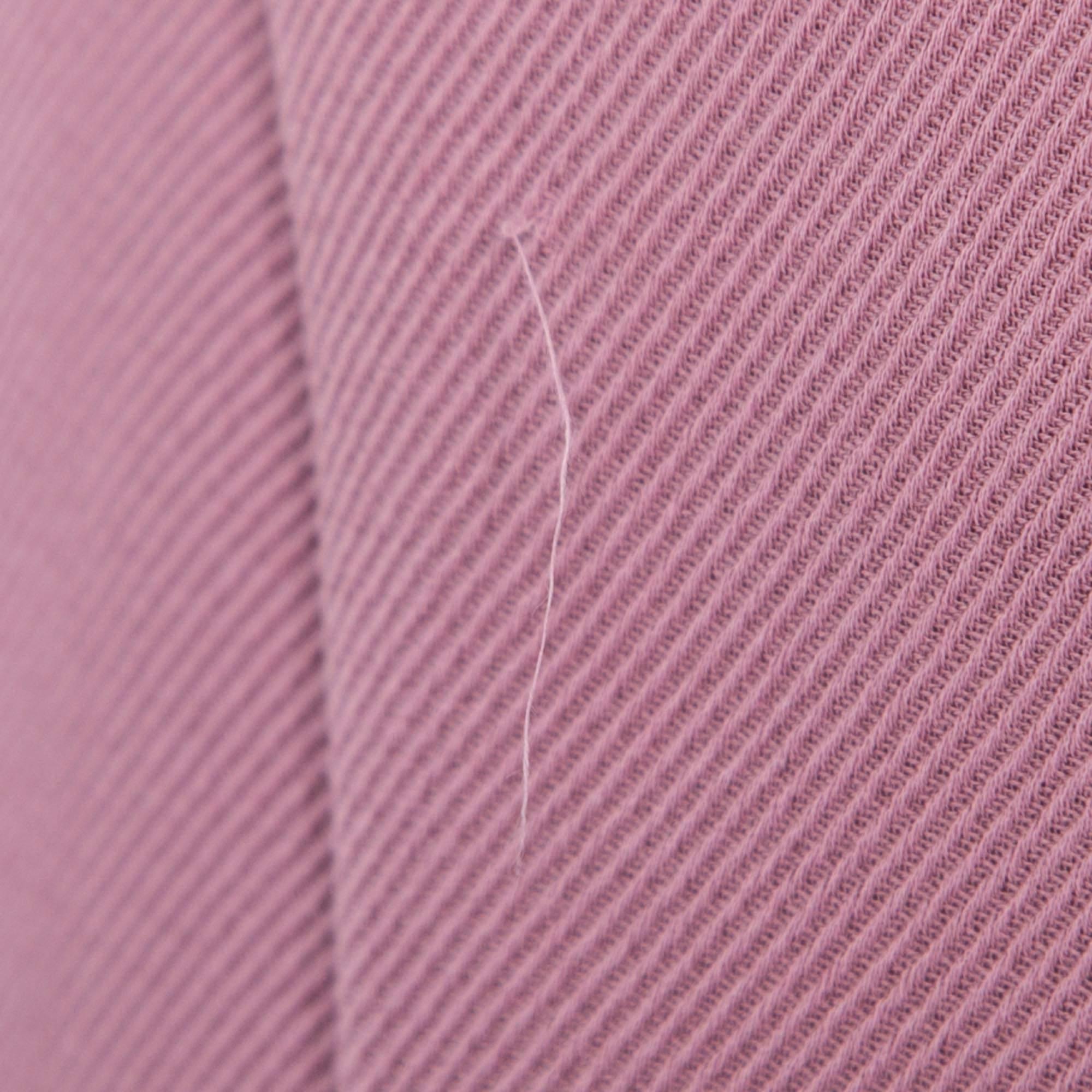 Marni Pink Cotton Mini Skirt M In Good Condition For Sale In Dubai, Al Qouz 2