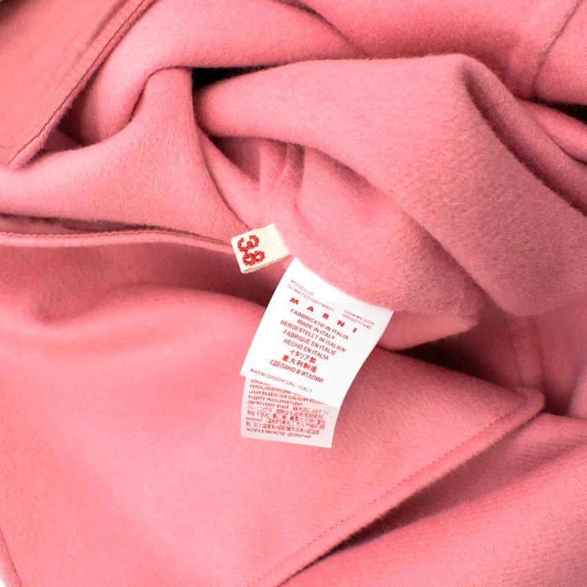 pink sleeveless coat