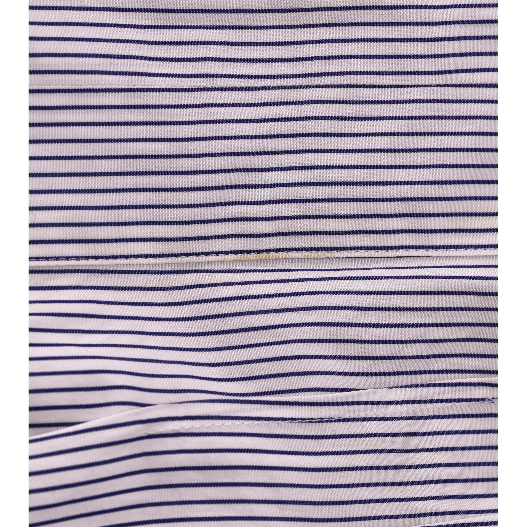 Marni Pinstripe Belted Cotton Dress For Sale 5