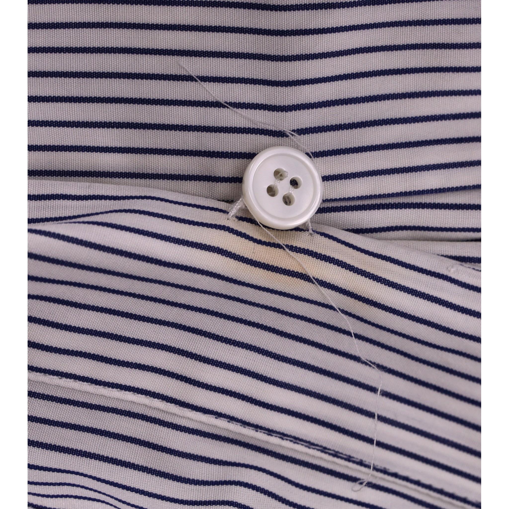 Marni Pinstripe Belted Cotton Dress For Sale 1