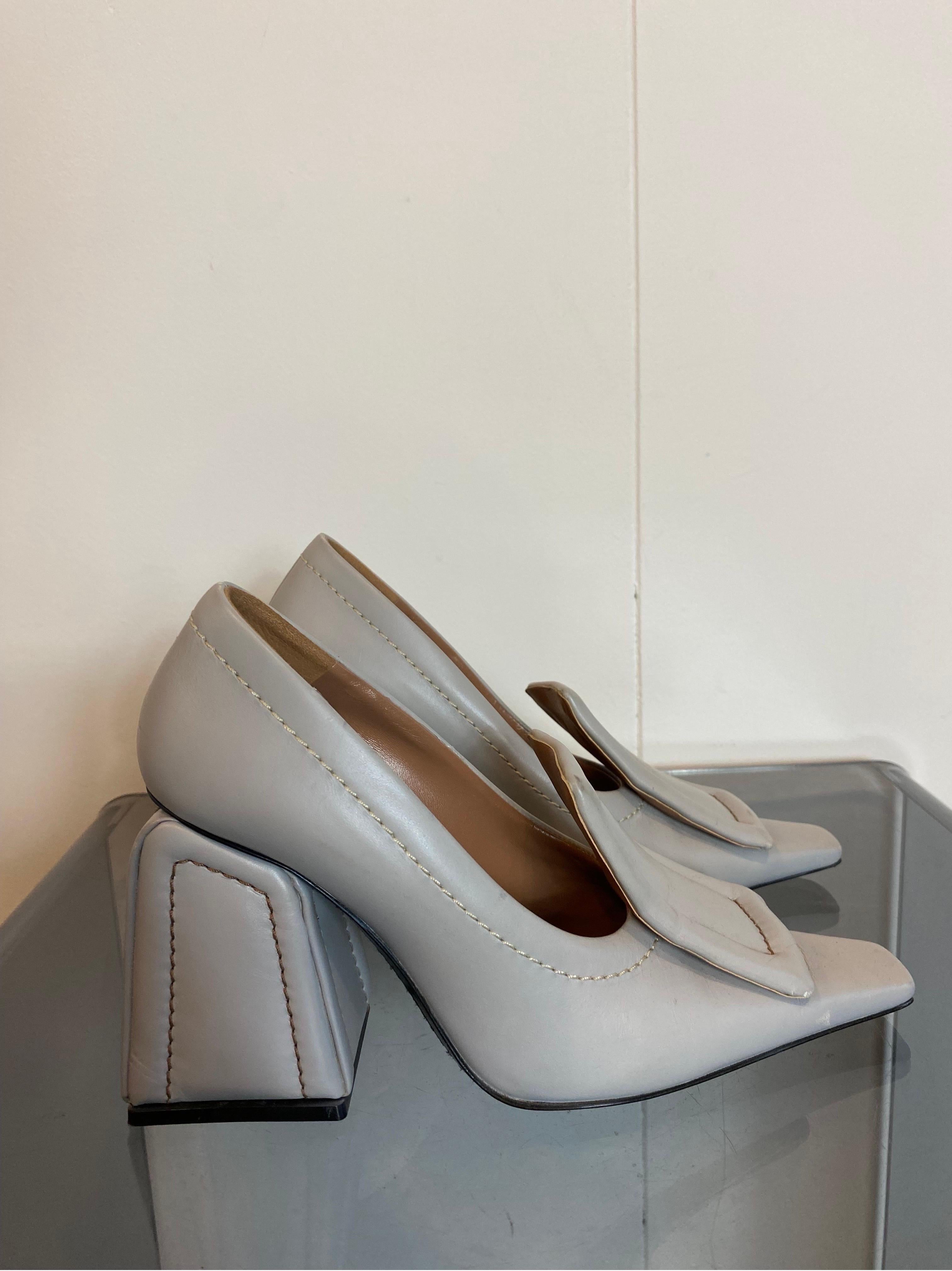Marni Pumps grey Pre-Fall 2017 In Good Condition In Carnate, IT