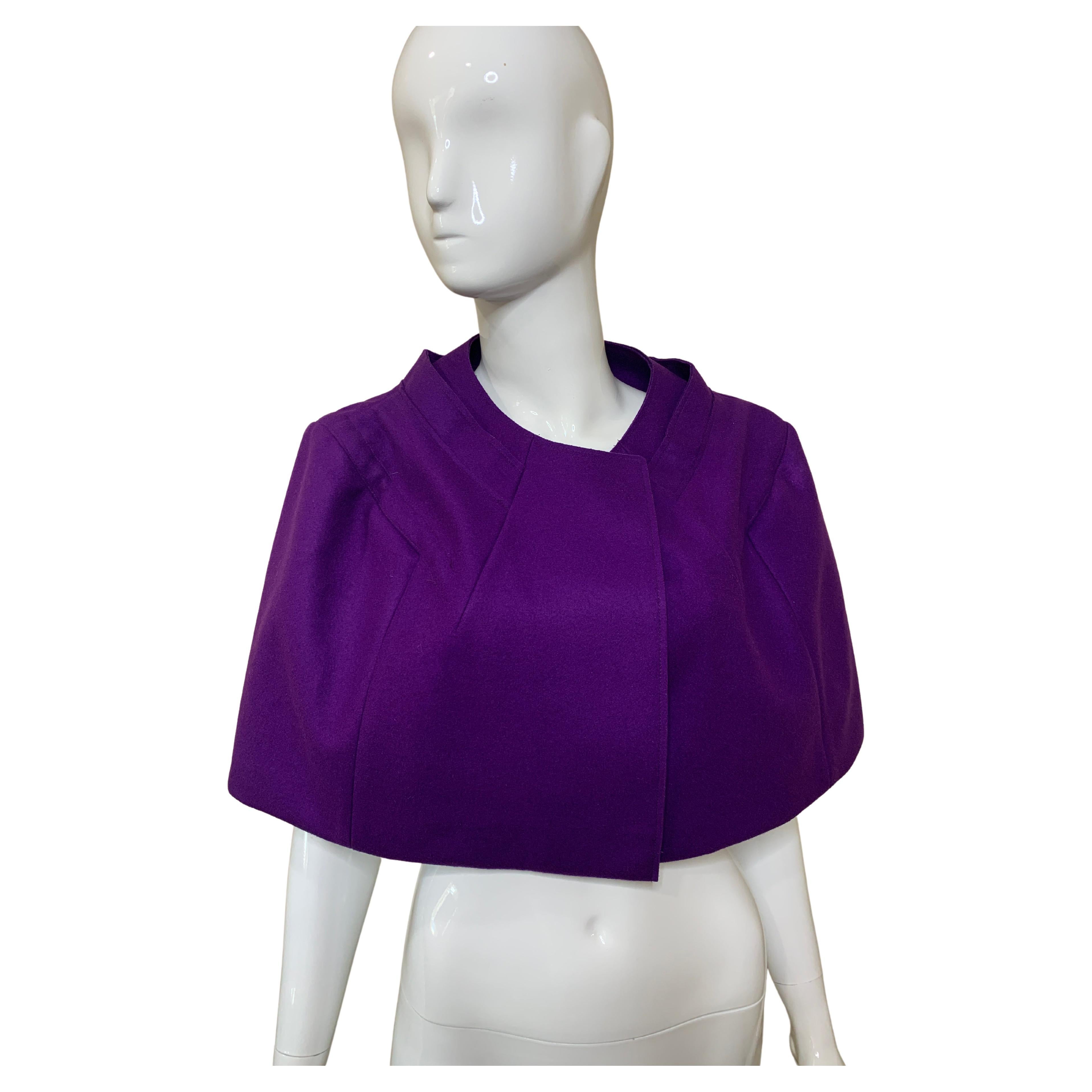 Marni Purple Cape Size 40 NWT  For Sale