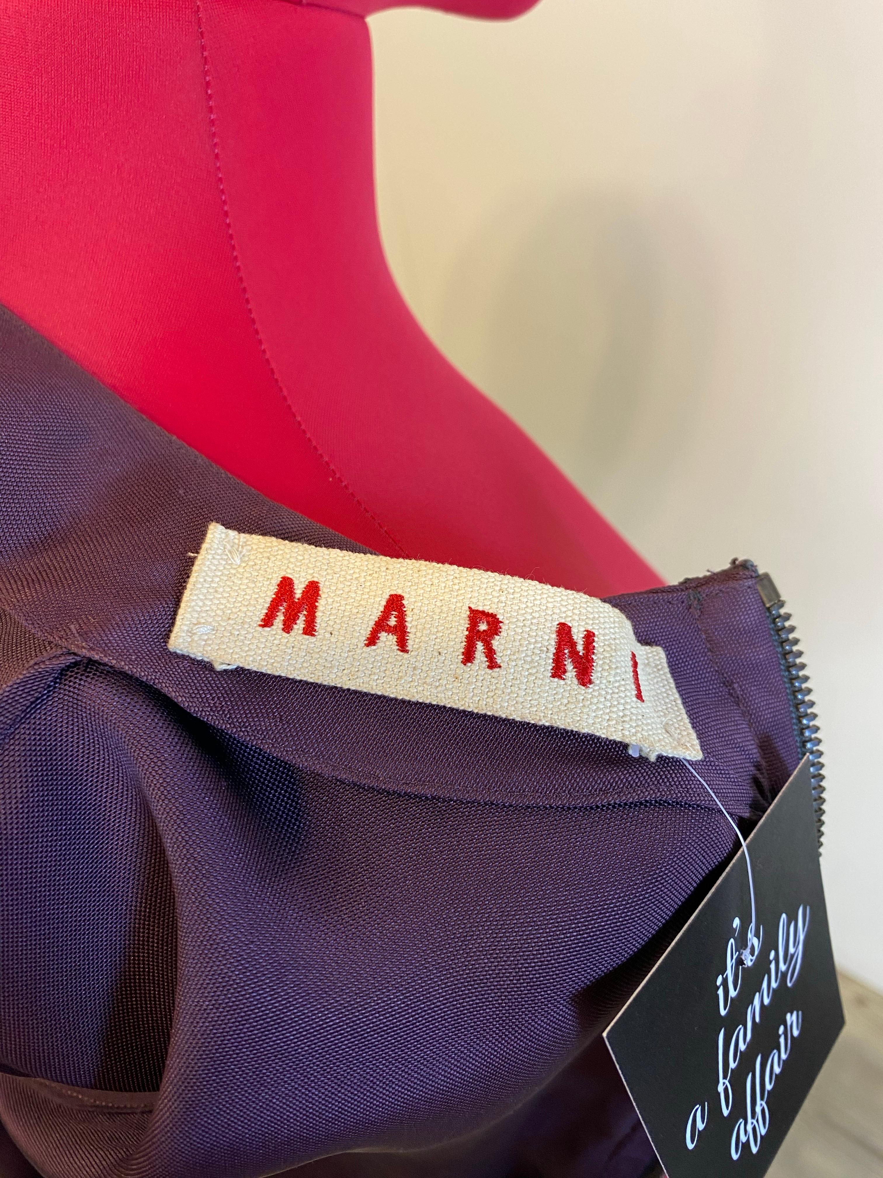 Marni purple Demi Day Dress For Sale 6