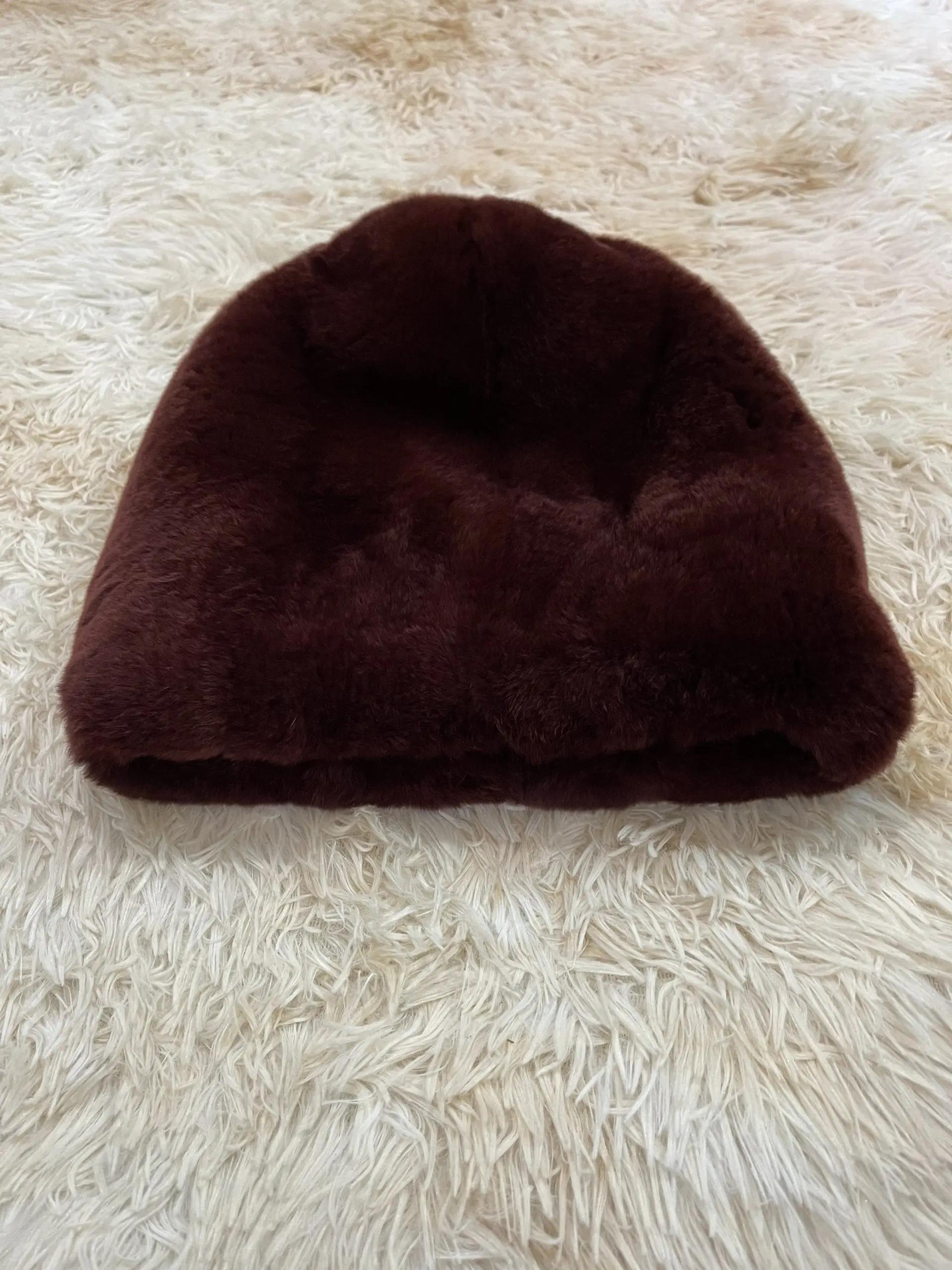 Marni Rex Rabbit Fur Hat For Sale 1