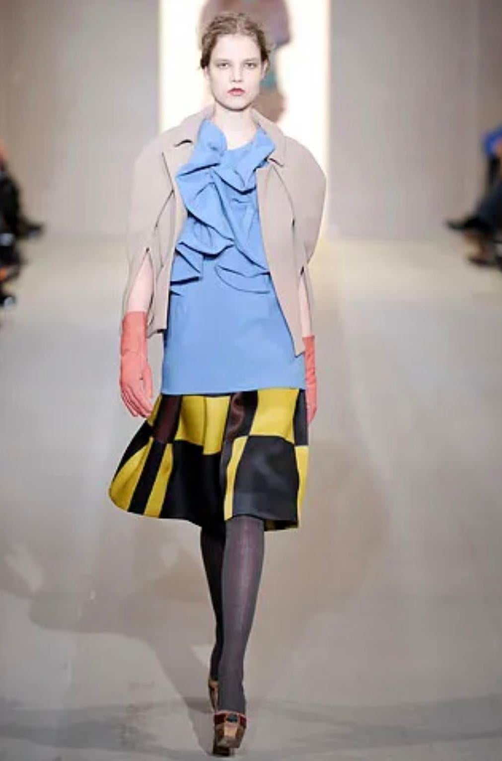 Cappotto in seta e lana Marni, Autunno-Inverno 2008 in vendita 3